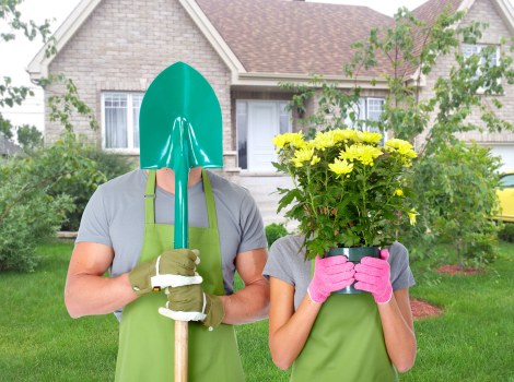 Training session image for staff and contractors in gardening services